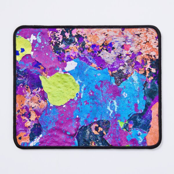 Item preview, Street art mosaic – Colorful urban wall / Swiss Artwork Photography designed and sold by Raphael Wolf.