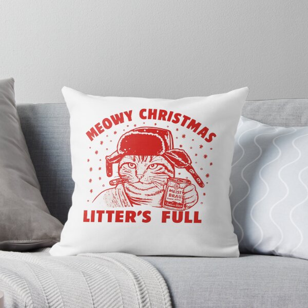 Item preview, "Meowy Christmas Litter's Full" Funny Cat Christmas Vacation Parody designed and sold by haitrieuic96.