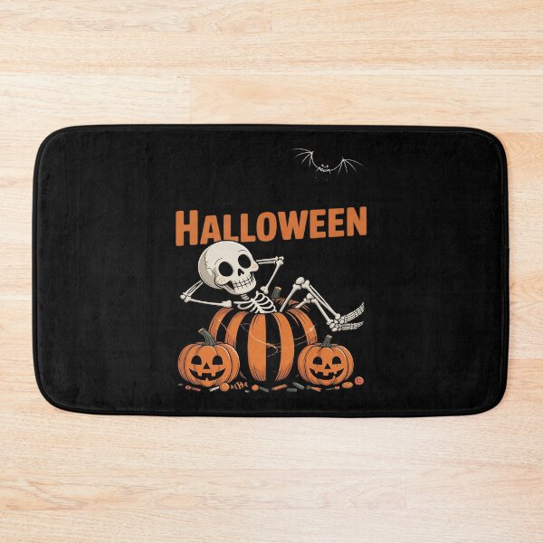Item preview, Just Waiting for Halloween Funny Skeleton Spooky Summerween designed and sold by NetoGalaxy.
