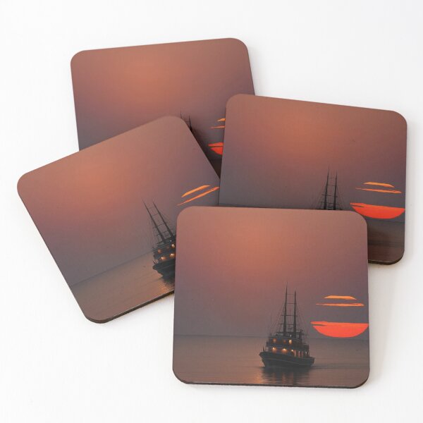 Item preview, Sailboat Jimmy John's aSilhouetted At Sunset. designed and sold by Sinhakudiye.