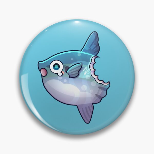Item preview, Ocean Sunfish with Bite designed and sold by mitsun.