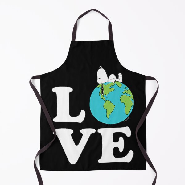 Item preview, Peanuts Love Earth – Cute Snoopy Planet Illustration designed and sold by Elsa Skyler.
