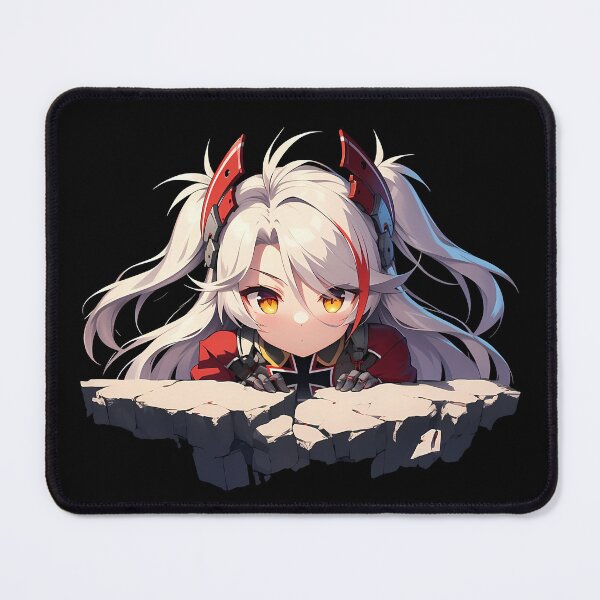 Item preview, Prinz Eugen Azur Lane Fiery Peeking Chibi Anime designed and sold by TorbenKuhano.