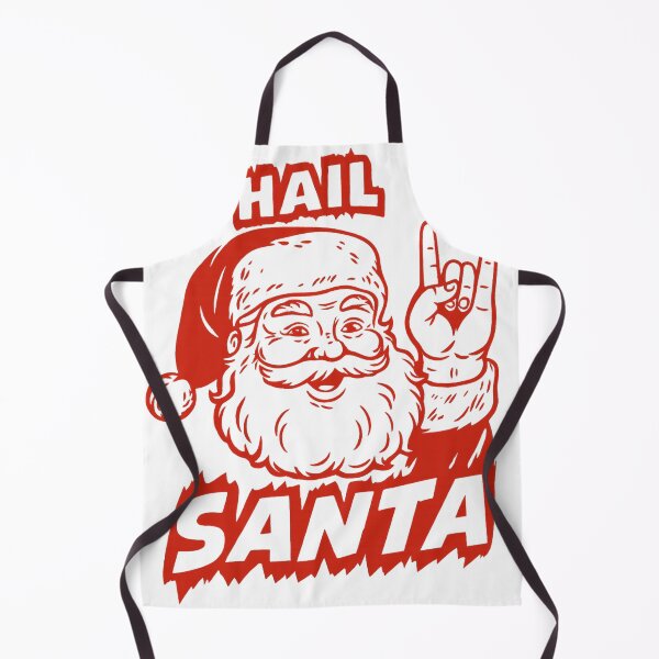 Item preview, "Hail Santa" Funny Heavy Metal Christmas Santa Horns Up designed and sold by haitrieuic96.