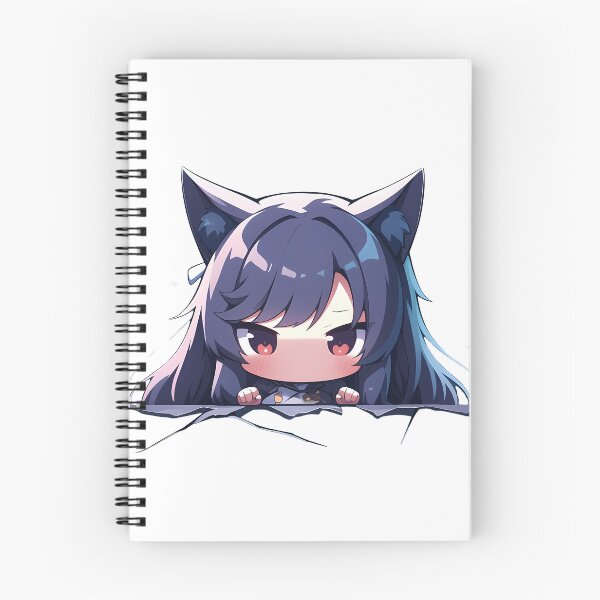 Artikelvorschau, Atago Azur Lane Fuchsgeist Chibi späht Anime entworfen und verkauft von TorbenKuhano.