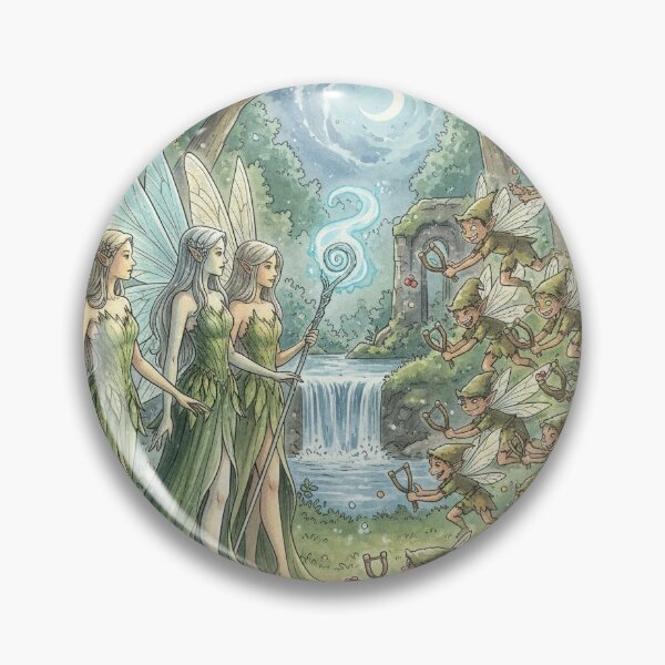 Artikelvorschau, Feen gegen Elfen entworfen und verkauft von Karen Persephone .