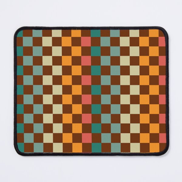 Item preview, Colorful Checkered Retro Design designed and sold by retrobliss70s.