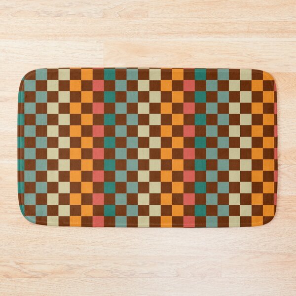 Item preview, Colorful Checkered Retro Design designed and sold by retrobliss70s.