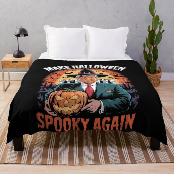 Item preview, Make Halloween Spooky Again Trump Halloween designed and sold by MonsterBuddiess.
