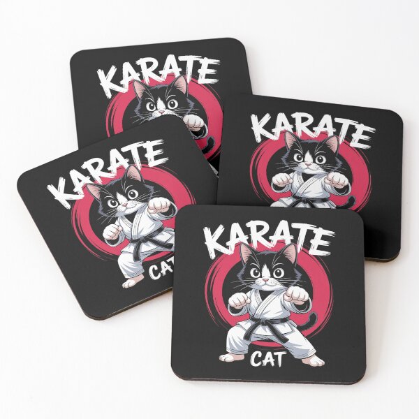 Item preview, Karate Cat Funny Karate Martial Arts Cats Lovers designed and sold by SnackPAC.
