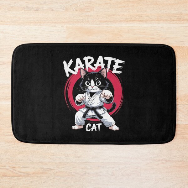 Item preview, Karate Cat Funny Karate Martial Arts Cats Lovers designed and sold by SnackPAC.