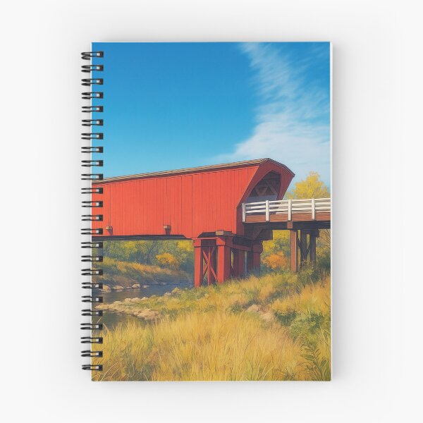 Item preview, The Historic Roseman Covered Bridge designed and sold by Takeda-art.