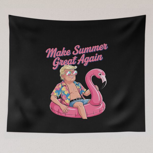 Item preview, Make Summer Great Again Hawaii Beach Trump Summer Vacation designed and sold by MonsterBuddiess.