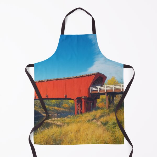 Item preview, The Historic Roseman Covered Bridge designed and sold by Takeda-art.
