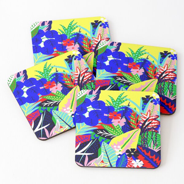 Item preview, Retro Garden Abstract designed and sold by ViaARTfactory.