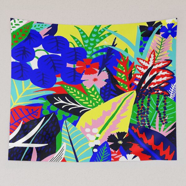 Item preview, Retro Garden Abstract designed and sold by ViaARTfactory.