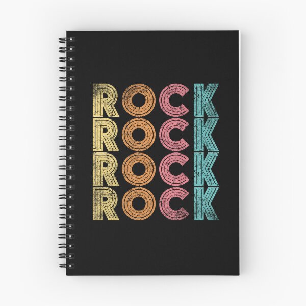 Item preview, Retro Rock Word Art Pattern designed and sold by The secret storage room.