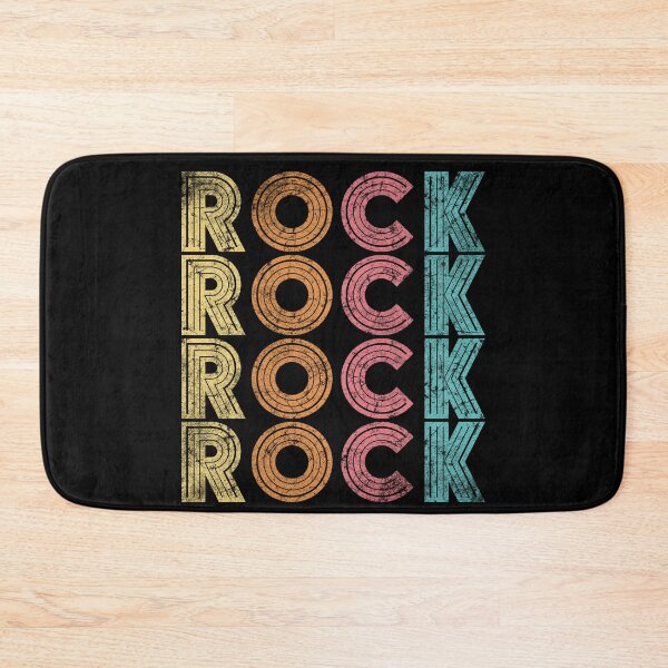 Item preview, Retro Rock Word Art Pattern designed and sold by The secret storage room.