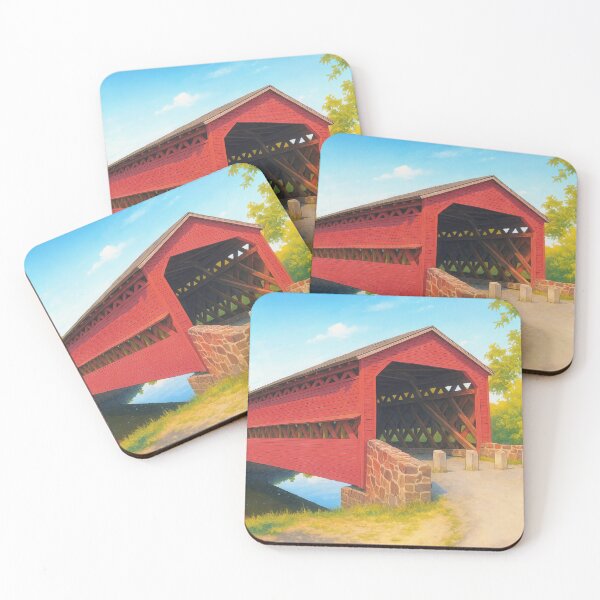 Item preview, The Historic Sach’s Covered Bridge designed and sold by Takeda-art.