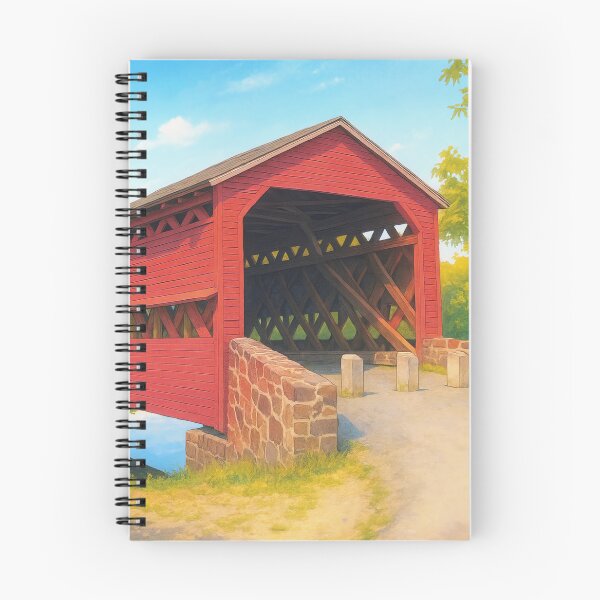 Item preview, The Historic Sach’s Covered Bridge designed and sold by Takeda-art.