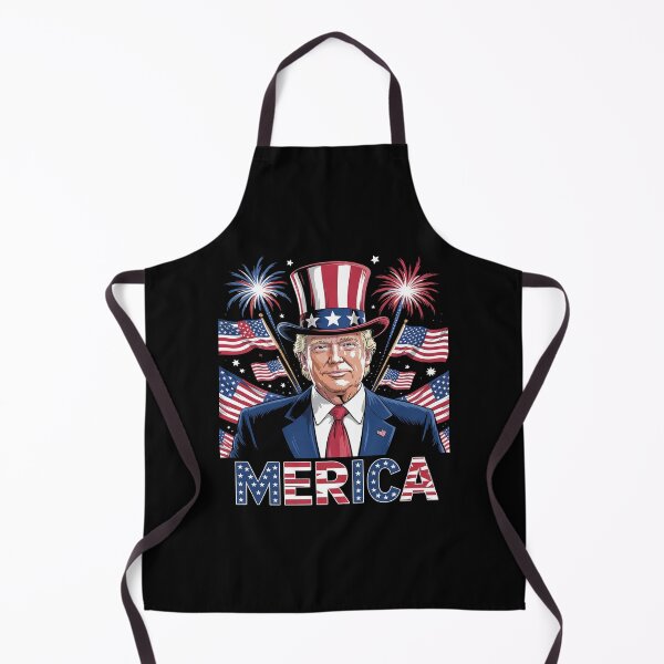 Artikelvorschau, MERICA TRUMP Frohen 4. Juli Trump Amerikanische Flagge entworfen und verkauft von MonsterBuddiess.