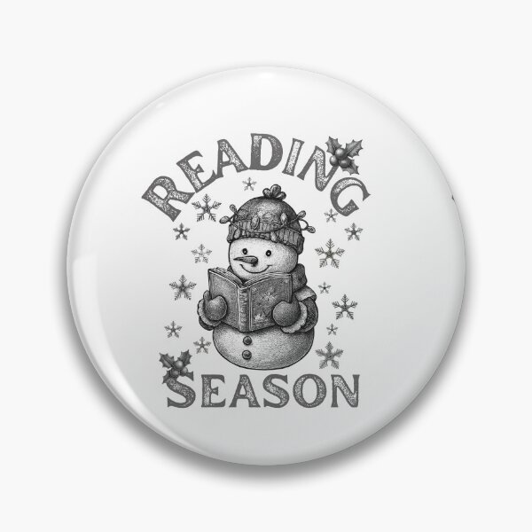 Item preview, Reading Season – Cozy Snowman Holiday Vibes designed and sold by belladesign7.
