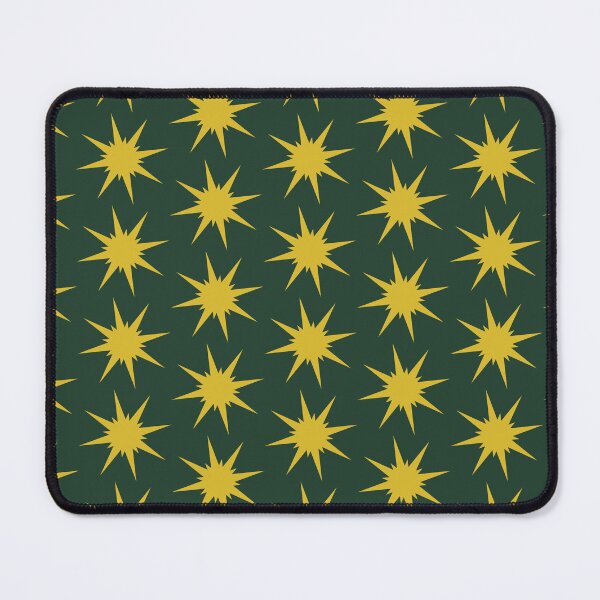 Item preview, Golden Christmas Starburst Pattern designed and sold by PrintMintStudio.
