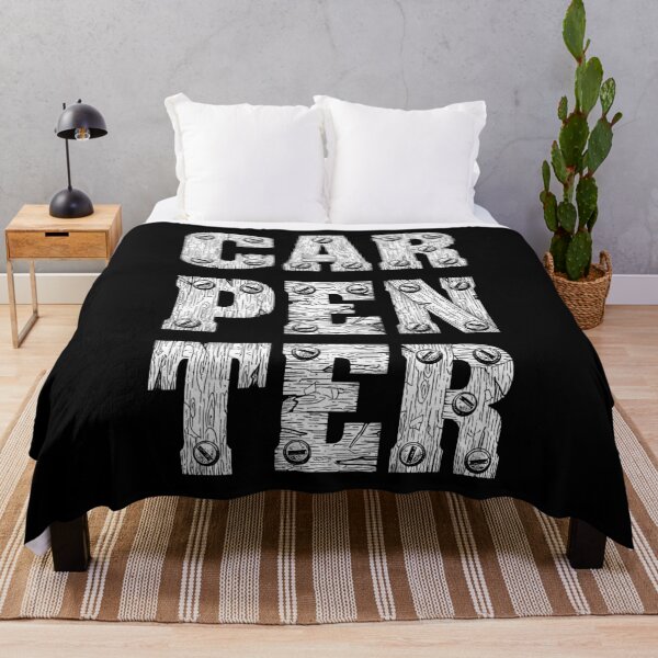 Item preview, Carpenter Carpentry Woodworking Woodworker Typography DIY designed and sold by GrandeDuc.