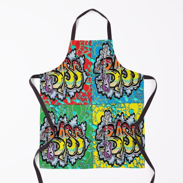 Artikelvorschau, BASS Bass Metal Pop Art 123 Bass entworfen und verkauft von LowEndGraphics.