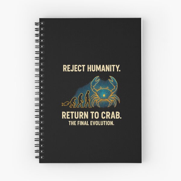 Item preview, Reject Humanity Return to Crab Evolution designed and sold by k3rstman1.