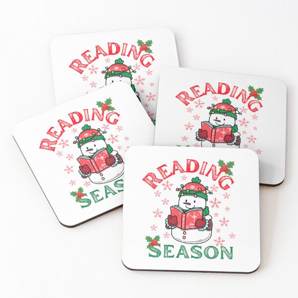 Item preview, Reading Season – Cozy Snowman Holiday Vibes designed and sold by belladesign7.