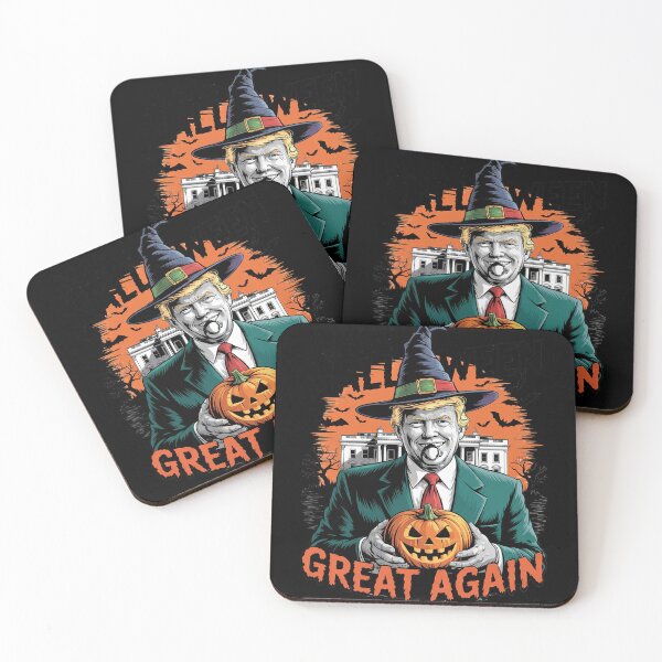 Item preview, Halloween Pumpkin Trump Make Halloween Great Again designed and sold by MonsterBuddiess.