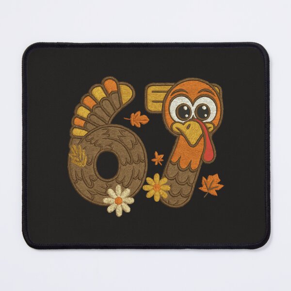 Item preview, 67 Funny Thanksgiving Turkey Six Seven Meme Fall Farm Holiday designed and sold by MathiaKazemi.