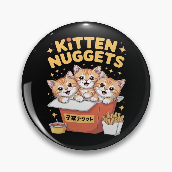 Item preview, Kawaii Kitten Nuggets Japanese Bento designed and sold by LittleDame.