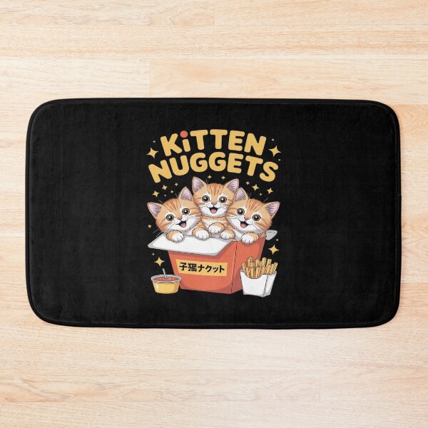 Item preview, Kawaii Kitten Nuggets Japanese Bento designed and sold by LittleDame.
