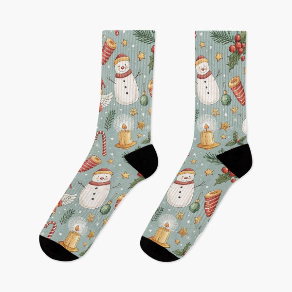 Item preview, Cutesy Christmas pattern designed and sold by Merrylands Artshop.