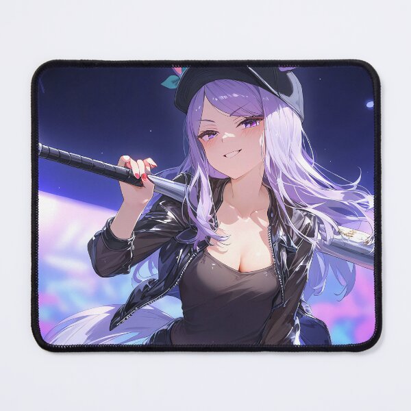 Item preview, Mejiro McQueen Cool Waifu Baseball Bat Uma Musume Pretty Derby Anime Night designed and sold by TorbenKuhano.