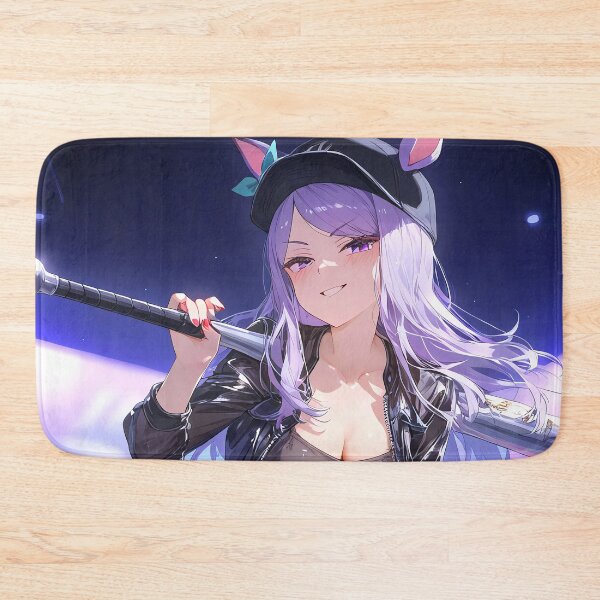 Item preview, Mejiro McQueen Cool Waifu Baseball Bat Uma Musume Pretty Derby Anime Night designed and sold by TorbenKuhano.