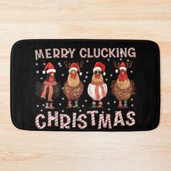 Item preview, Merry Clucking Christmas Chicken T-Shirt designed and sold by LashondaGreen89.