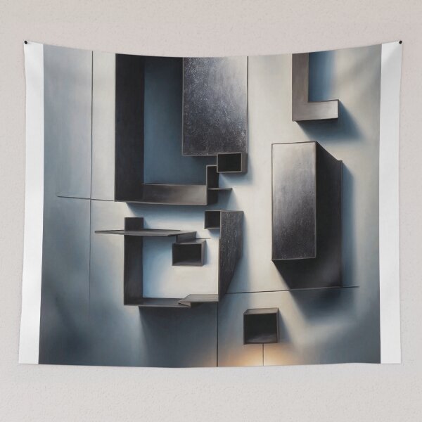 Item preview, Metallic geometric shapes designed and sold by DavidePoggio.