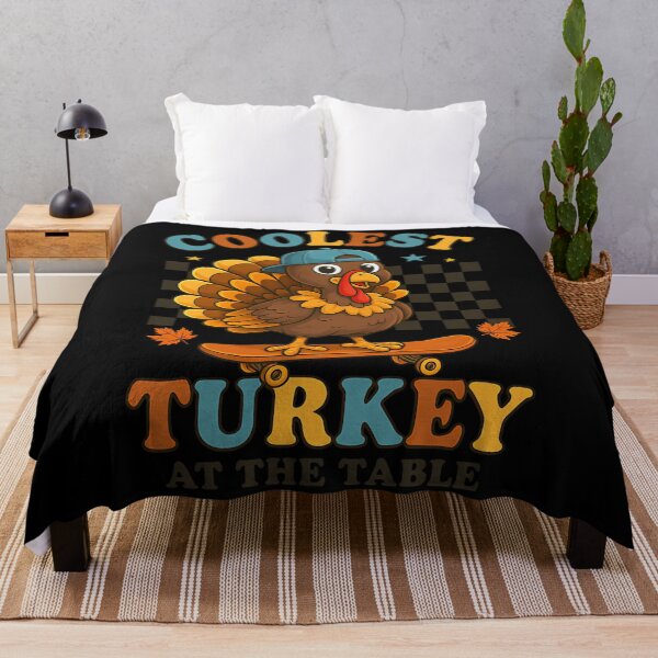 Item preview, Day Vintage Thankful Coolest Happy Table Turkey At Turkey designed and sold by GeoroSturgis.