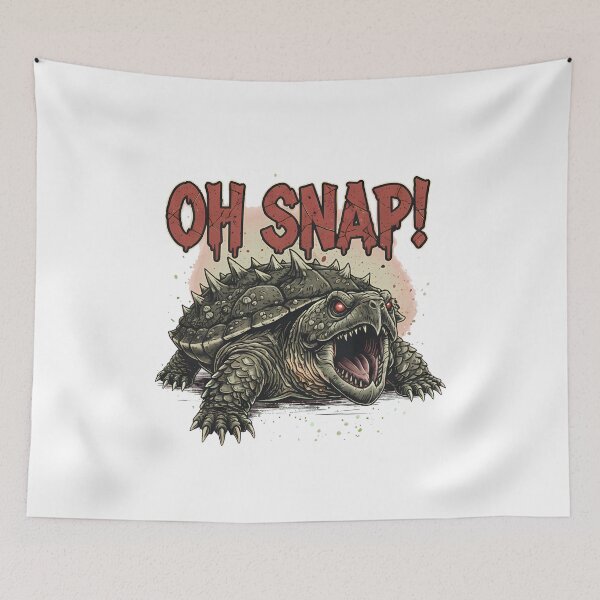 Item preview, Oh Snap Scary Snapping Turtle Monster designed and sold by k3rstman1.