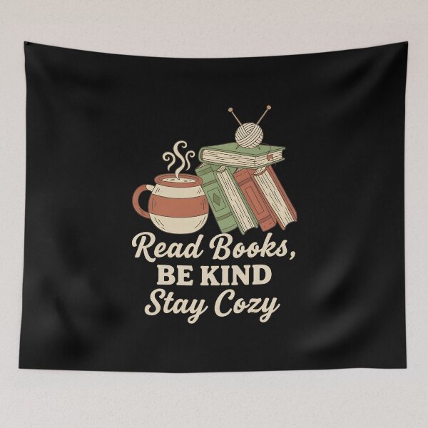 Item preview, Read Books, Be Kind, Stay Cozy. designed and sold by yusufdehbi.