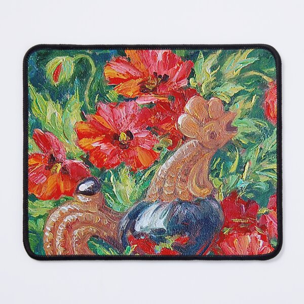 Item preview, Oil painting Cockerel Artim Olga designed and sold by ukrainianvin.