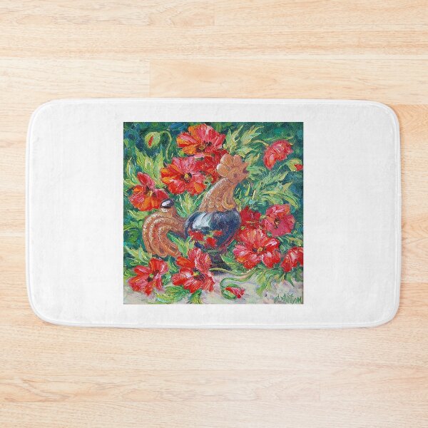 Item preview, Oil painting Cockerel Artim Olga designed and sold by ukrainianvin.