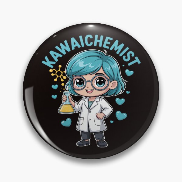 Item preview, Kawaiichemist Chibi Anime Scientist designed and sold by LittleDame.