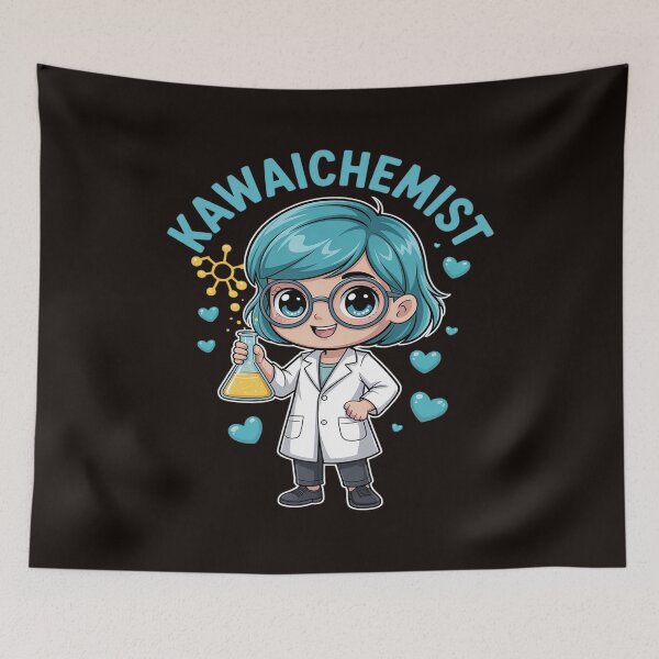 Item preview, Kawaiichemist Chibi Anime Scientist designed and sold by LittleDame.