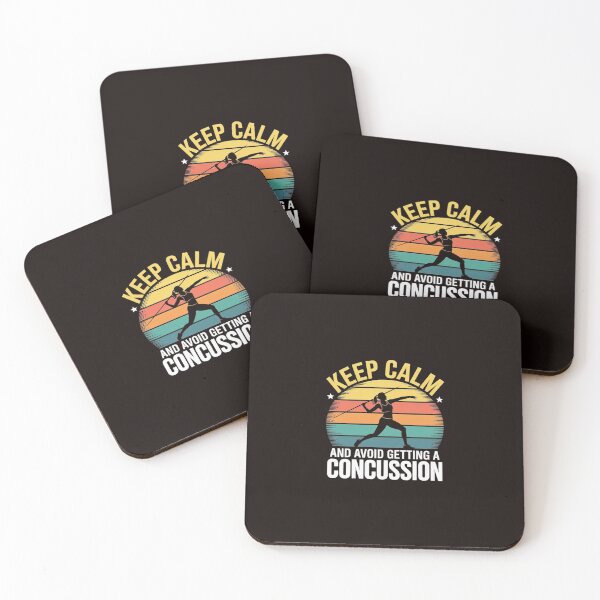 Item preview, Keep Calm And Avoid Getting A Concussion Color Guard designed and sold by LittleDame.