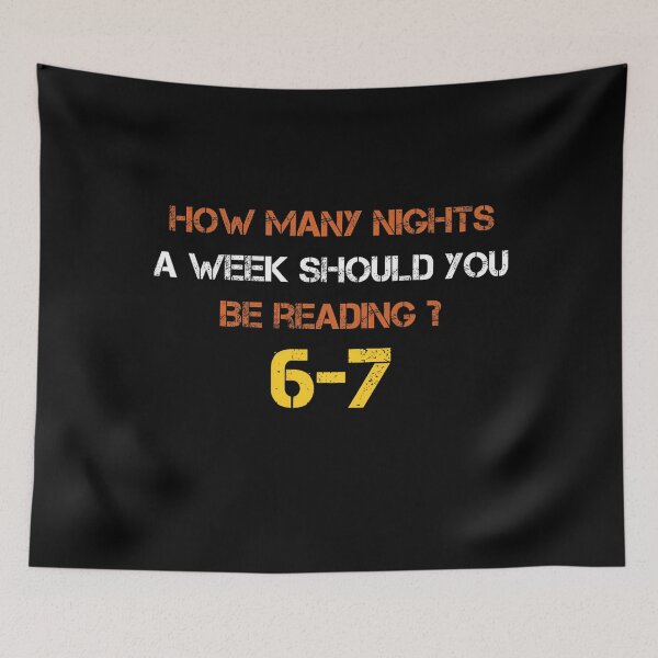 Item preview, A Many Teacher Reading Quote Book Nights Seven Humor Six Week How Funny designed and sold by PEDDAKAPRADEEP.