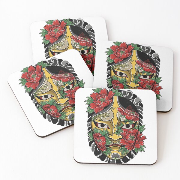 Item preview, Thibaut Katsura: Japanese Inspired Art Nouveau Geisha and Botanical Design designed and sold by HBDStudio.